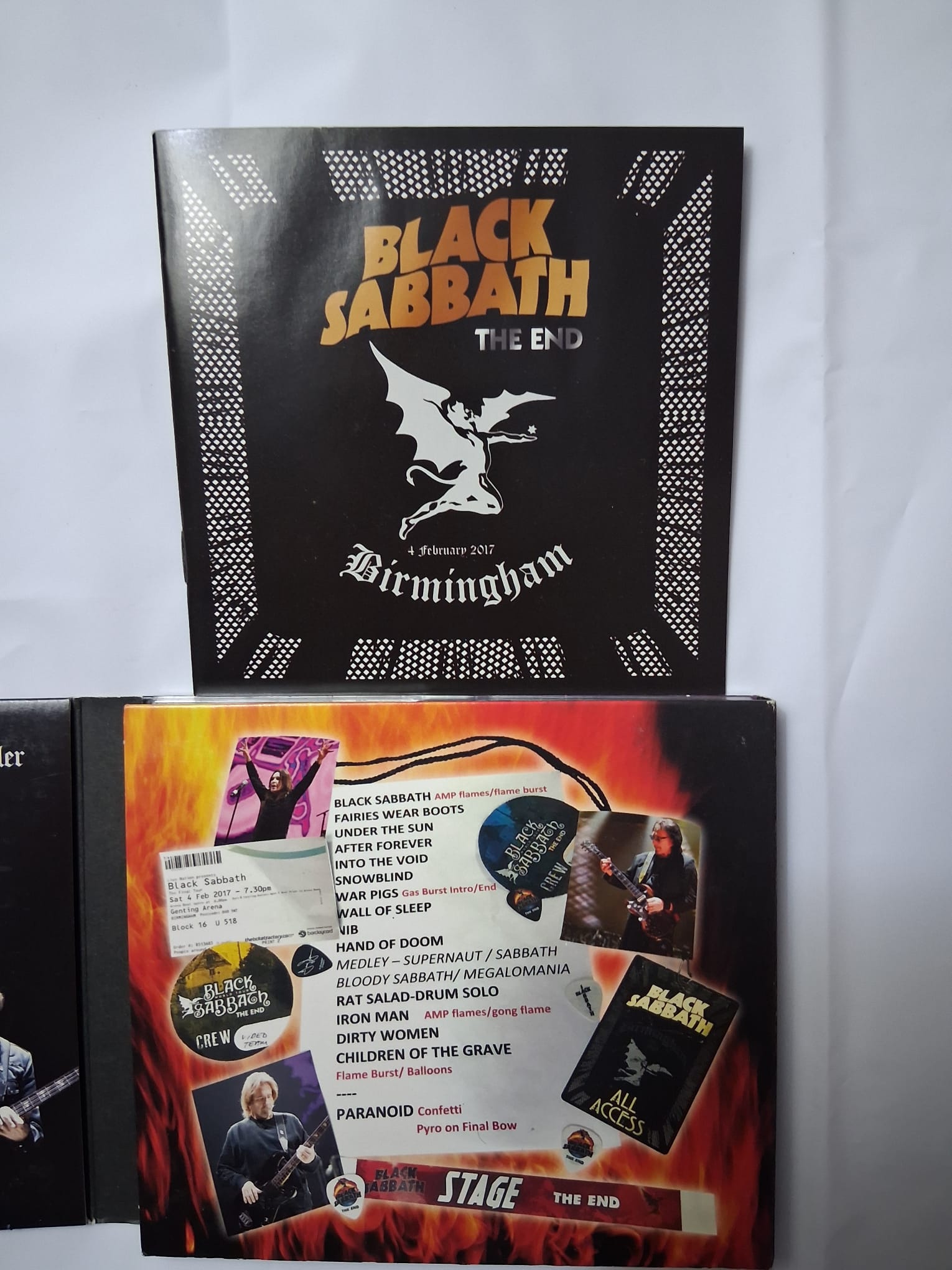 BLACK SABBATH THE END BIRMINGHAM DVD+CD Pre-Owned